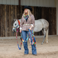 Fringe "Queen of the Rodeo" by Amy Moorhouse Silk Wild Rag