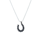 Coreen Cordova Flowering Horseshoe Pendant