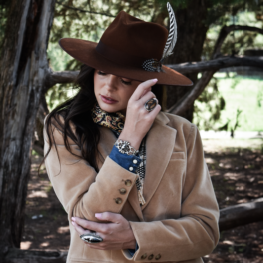 Stetson Midtown Wide Flat Brim Hat
