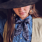 Fringe "Luck Be a Paisley" Silk Twilly