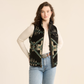 Pendleton Women's Laurel Fleece Vest - Hunter/Black Four Corners