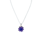 Coreen Cordova Purple Daisy Resin Pendant