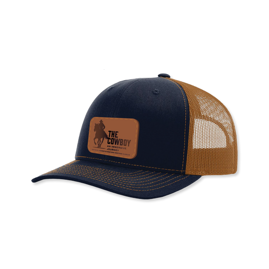 The Cowboy: An Immersive Journey Richardson Snapback Leather Patch Hat