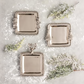 Cast Aluminum Christmas Trinket Trays