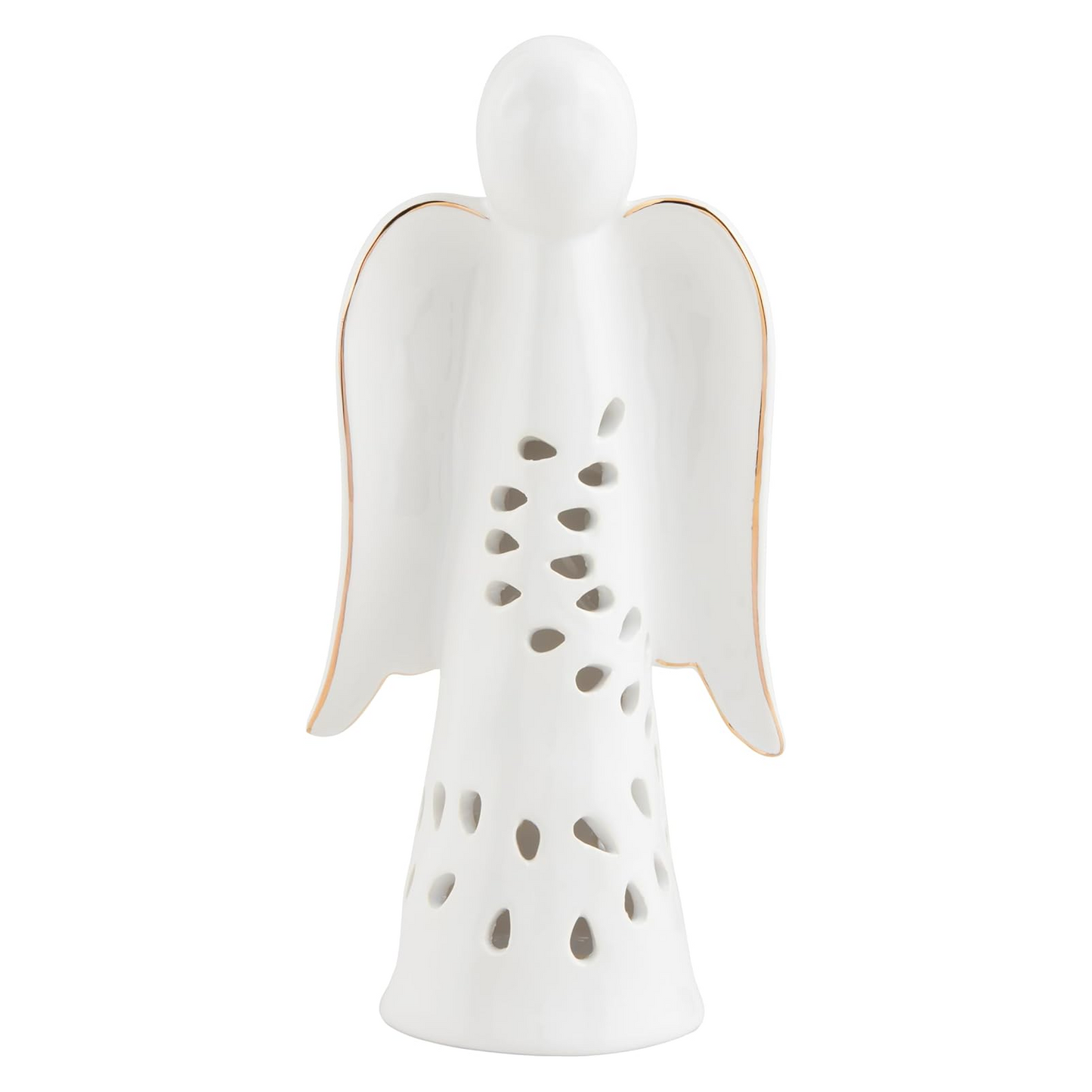 Ceramic Angel Lantern Votive Covers