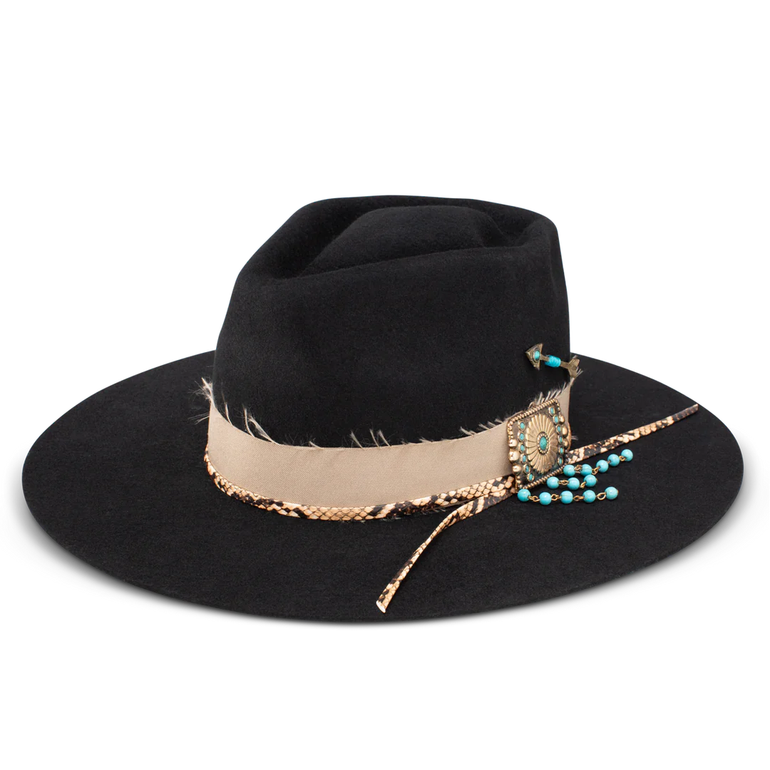 Lainey Wilson x Charlie 1 Horse "Lucky Me" Black Cowboy Hat