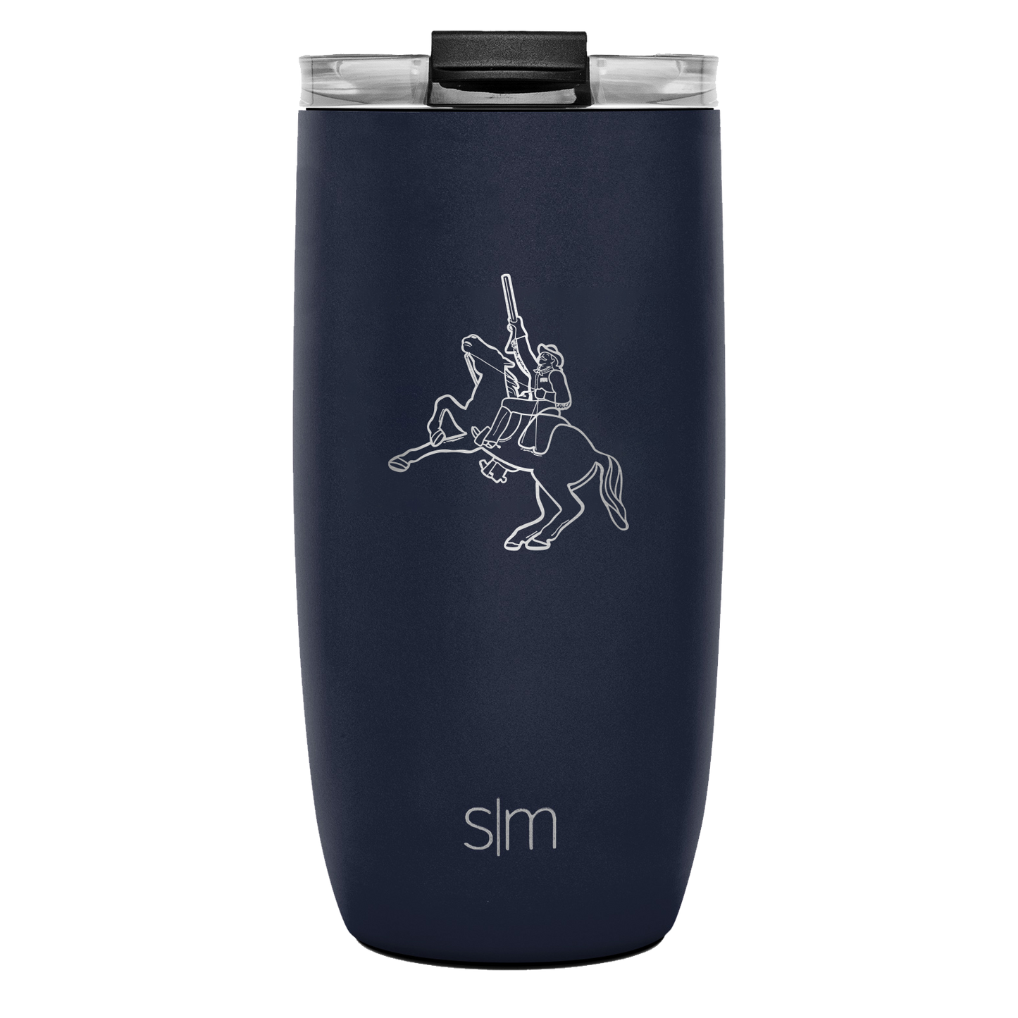 NCM Buffalo Bill Voyager Tumbler with Clear Flip Lid