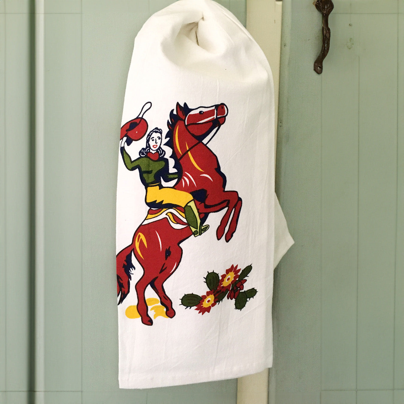 Cowgirl Callie Flour Sack Towel