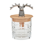 Antler Glass & Bottle Stopper Set
