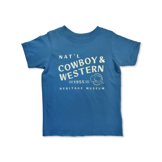 Kid's Nat'l Cowboy & Western Heritage Museum T-Shirt - Indigo Blue