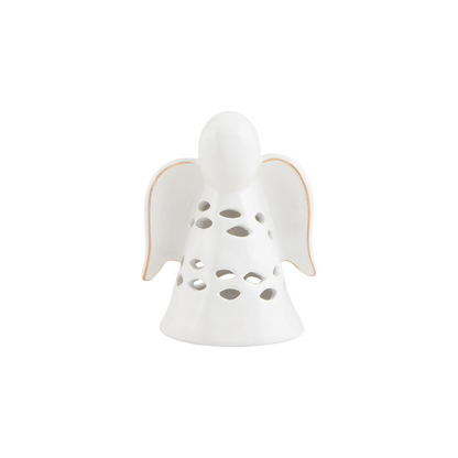 Ceramic Angel Lantern Votive Covers