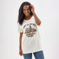 Wrangler Women's Spirit of the West Graphic Boyfriend Tee - Cream