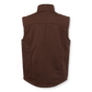 STS Ranchwear x NCWHM Men's Weston Softshell Logo Vest - Chocolate
