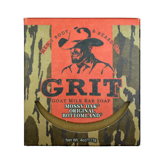 Grit Beard Co. Goat Milk Bar Soap - Mossy Oak