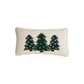 White Christmas Mini Felted Pillow