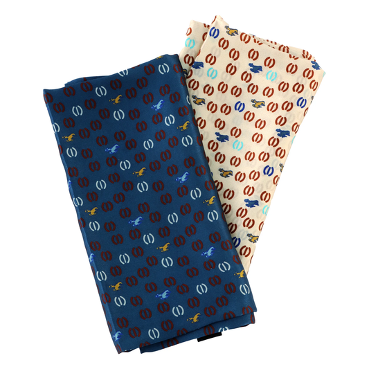 Wagonhound Branded Silk Scarf