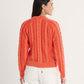 Pendleton Women's Cotton Cable Cardigan - Poppy