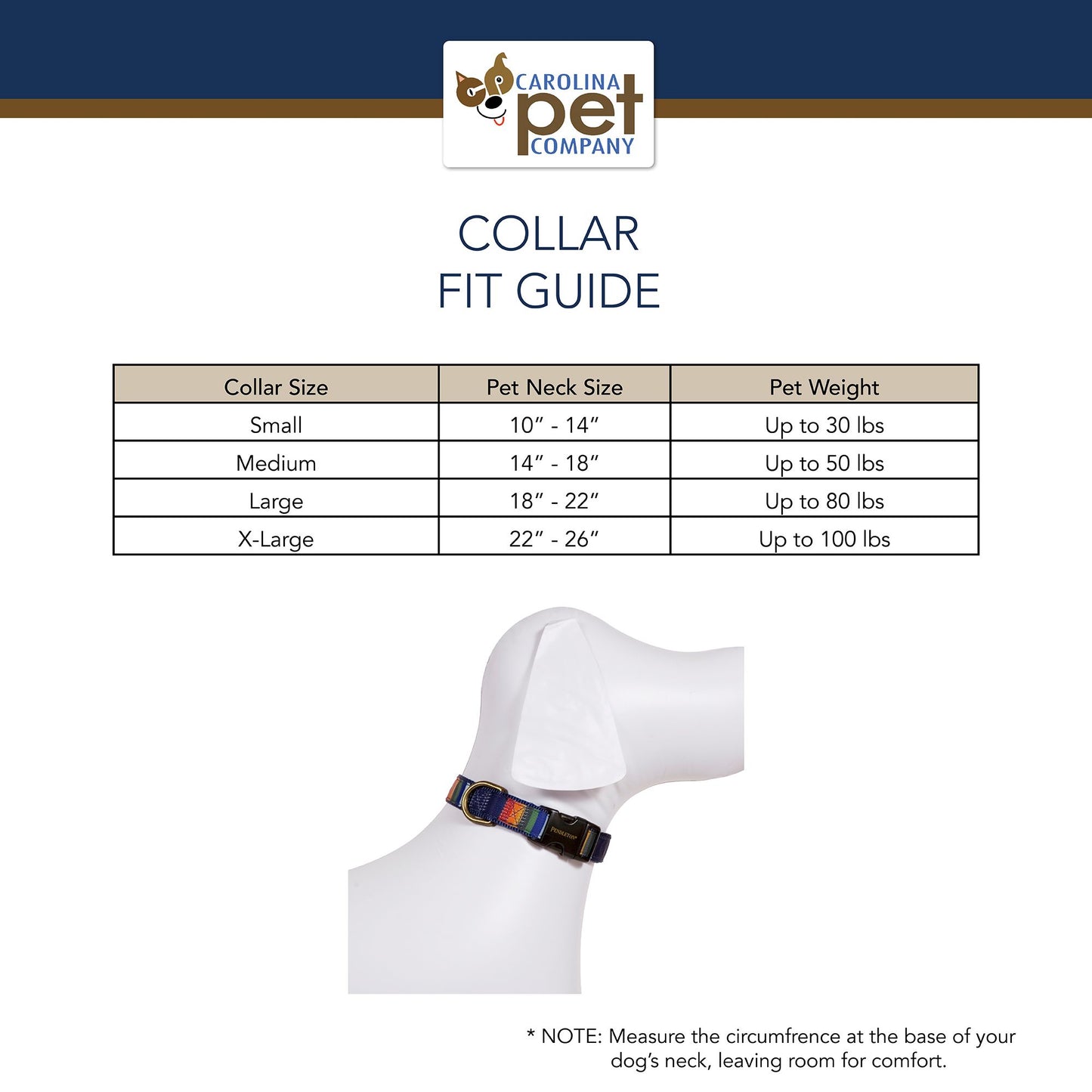 Pendleton Pet Collar - Harding