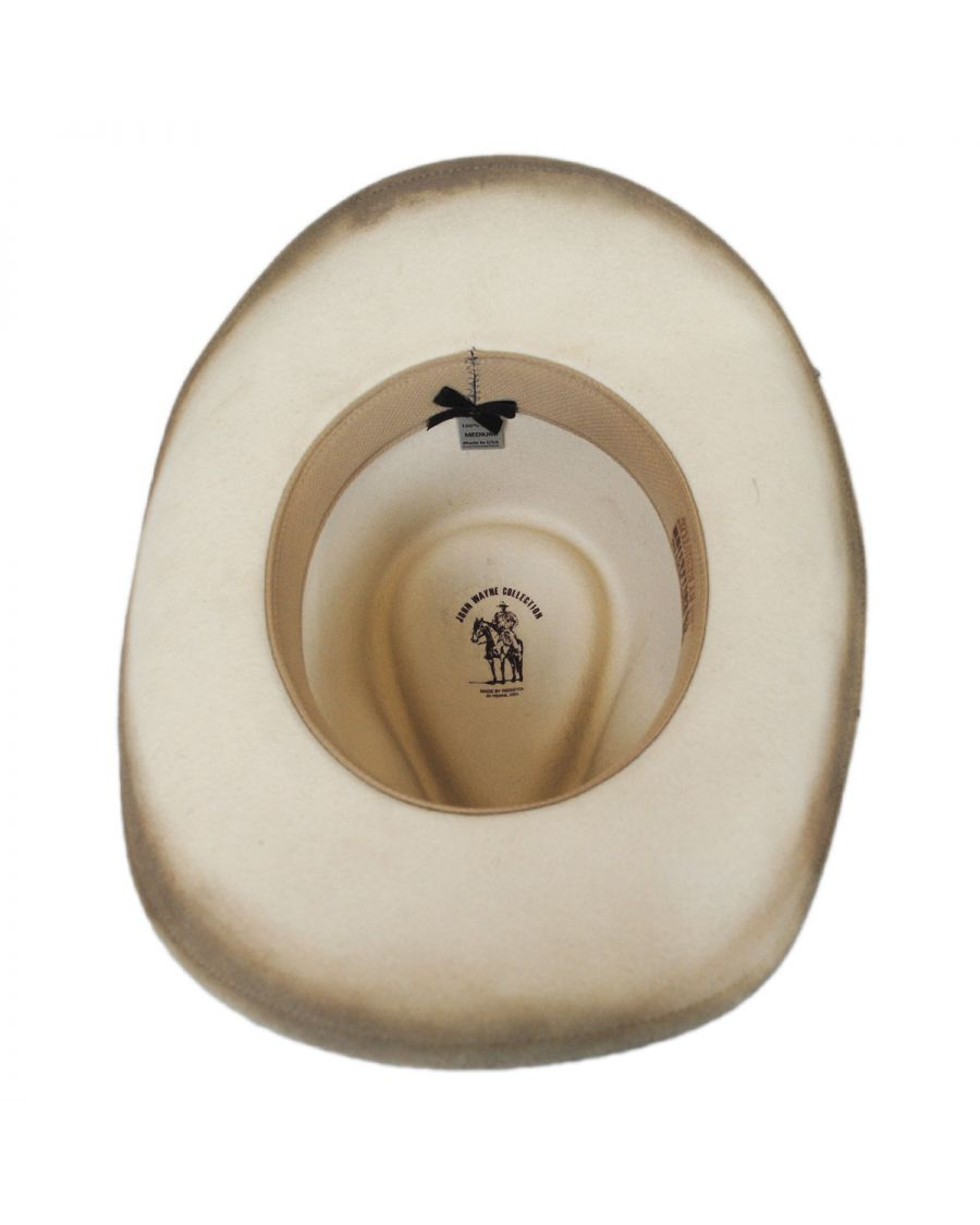 Stetson John Wayne The Fort Crushable Cowboy Hat - Silverbelly