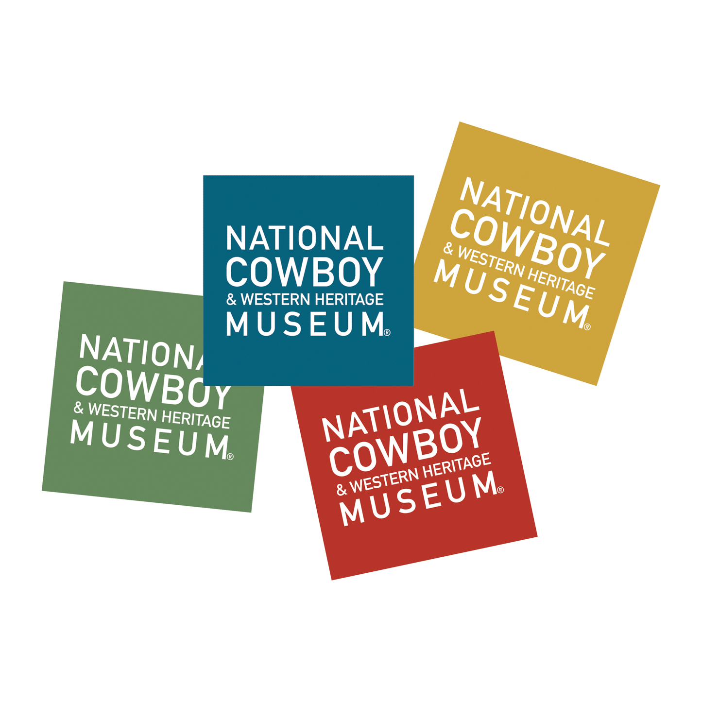 National Cowboy Museum Square Sticker