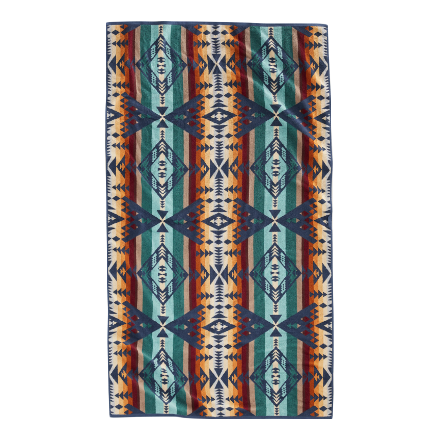 Pendleton Oversized Jacquard Spa Towel Diamond Peak