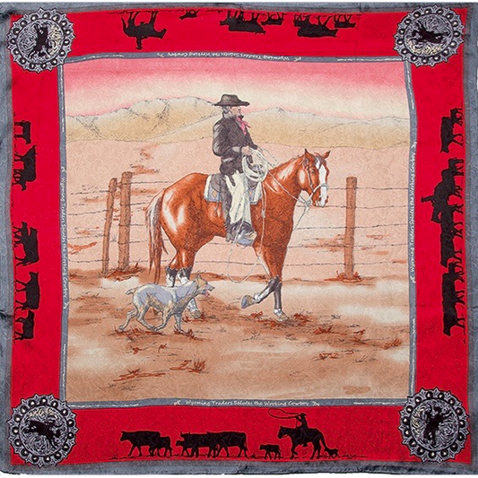 Anniversary Bay Red Limited Edition Silk Wild Rag