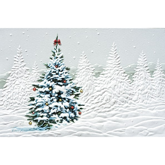 Decorated Tree Christmas Cards - Box of 16