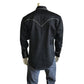 Rockmount Men's Signature Western Shirt with Smile Pockets - Black