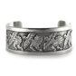 Eagle Dancers at Sacred Window Rock Cuff by Floyd Becenti