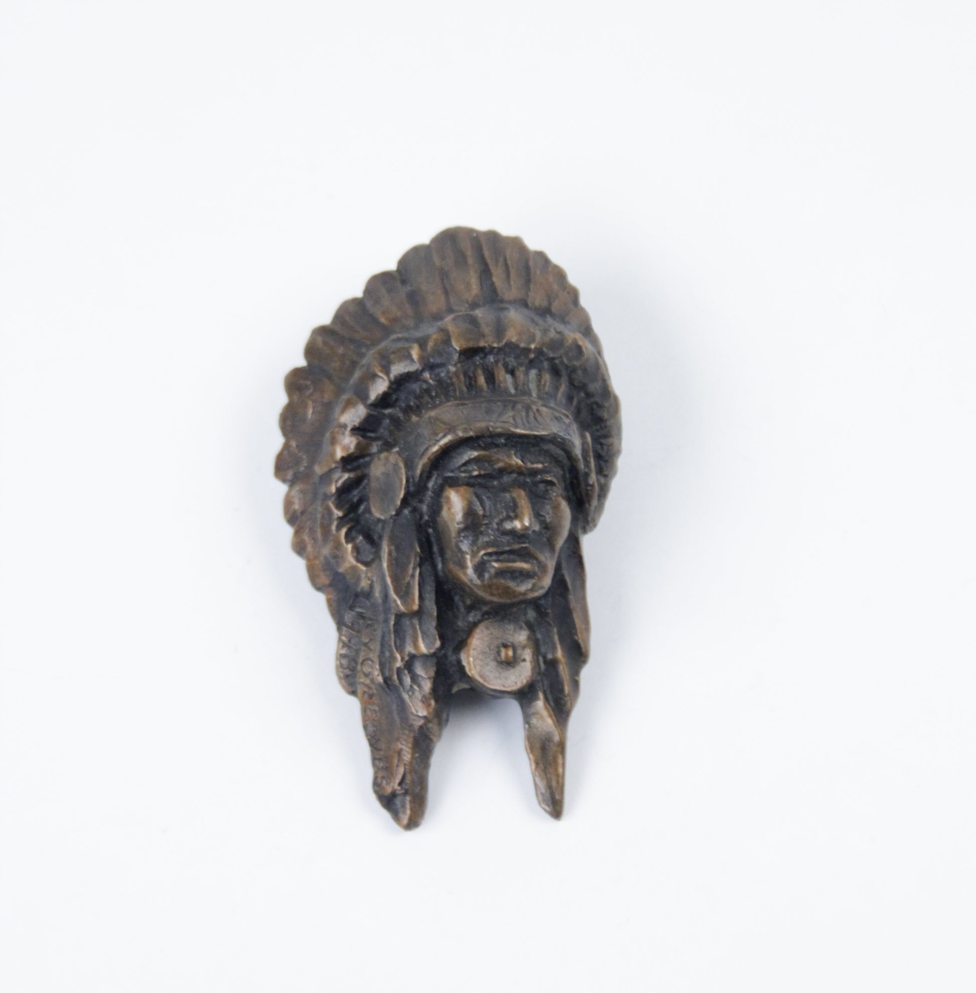 1998 Prix de west collector's bolo tie richard greeves native american bronze