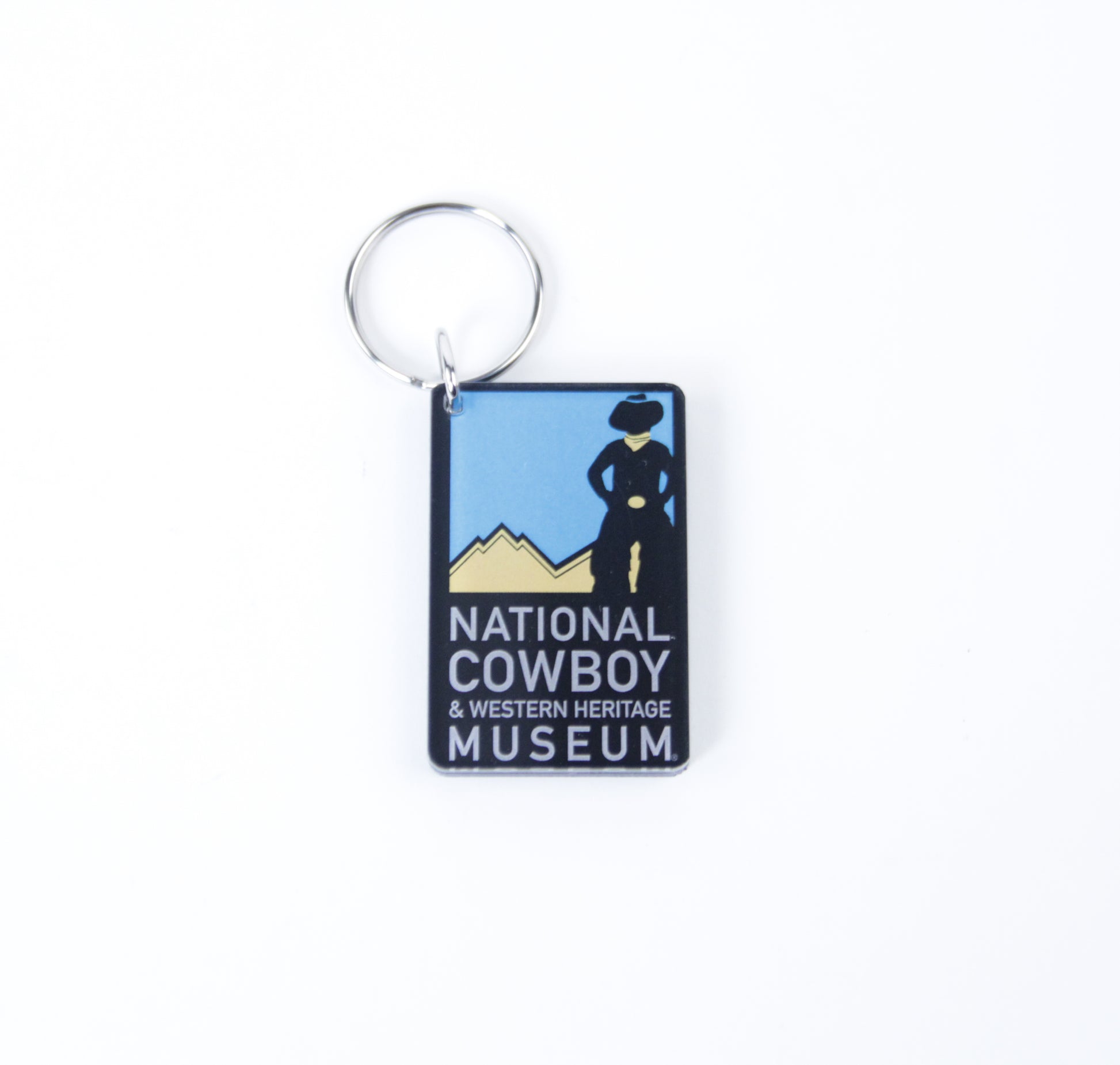 national cowboy and western heritage museum keychain keep your keys