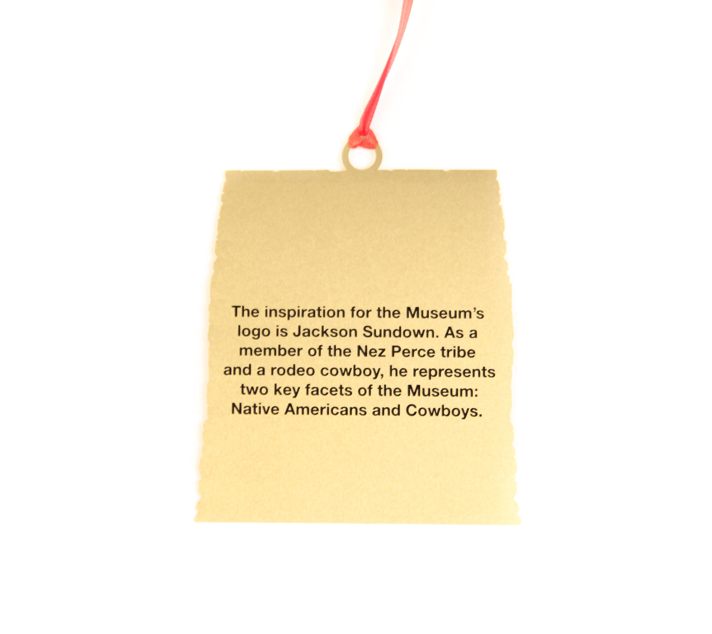 Museum Store Christmas Ornament 2020, Jackson Sundown