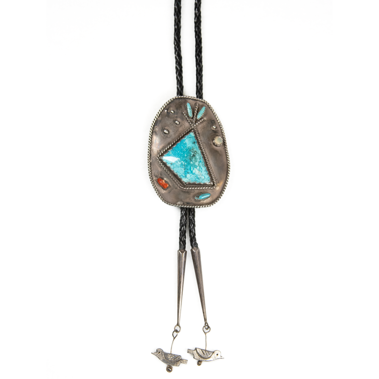 Moon, Stars, Fire & Water Tipi Bolo with Original Bird Tips