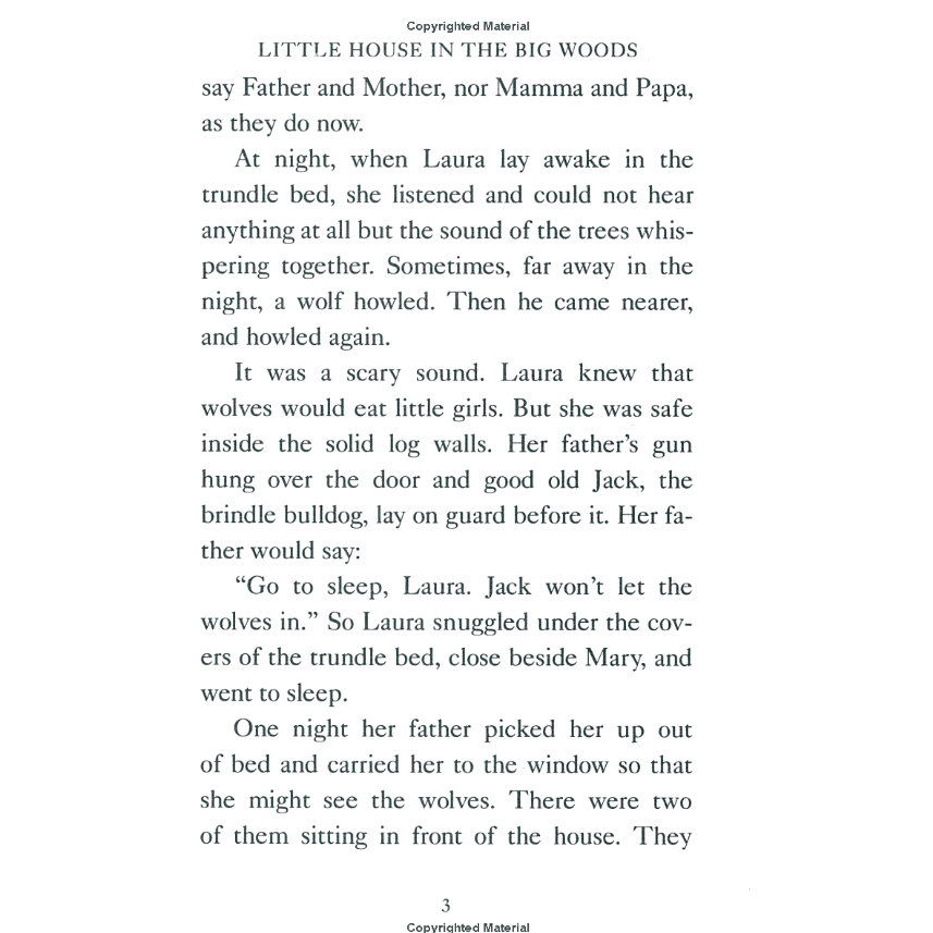 Little House in the Big Woods by Laura Ingalls Wilder (Little House Series, #1)