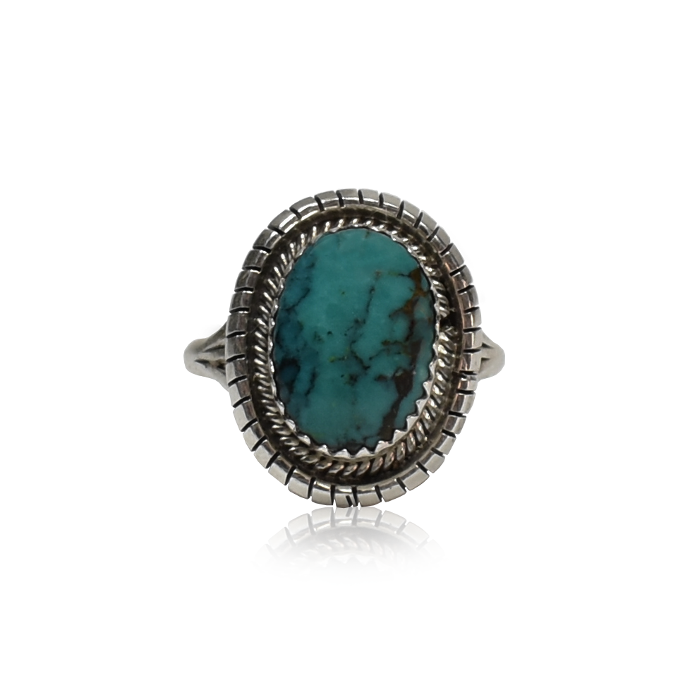 Small Turquoise Oval Ring