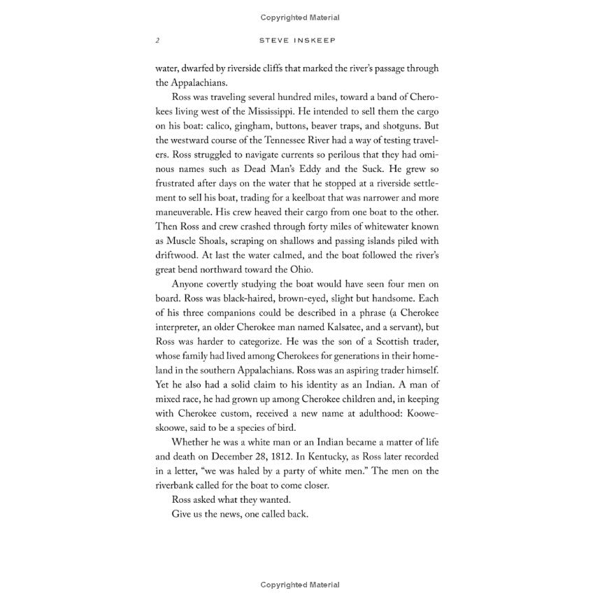 Jacksonland: President Andrew Jackson, Cherokee Chief John Ross, and a Great American Land Grab (SC) by Steve Inskeep