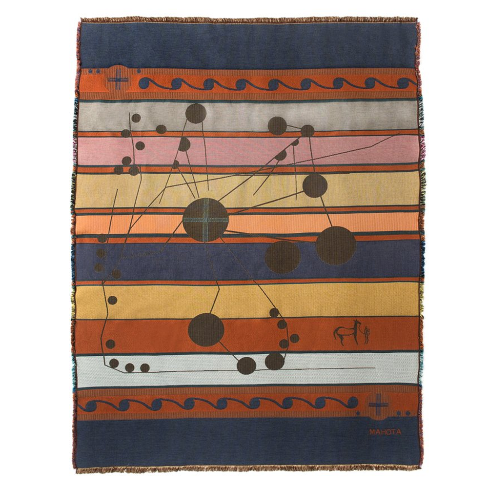 Chickasaw Map II Blanket