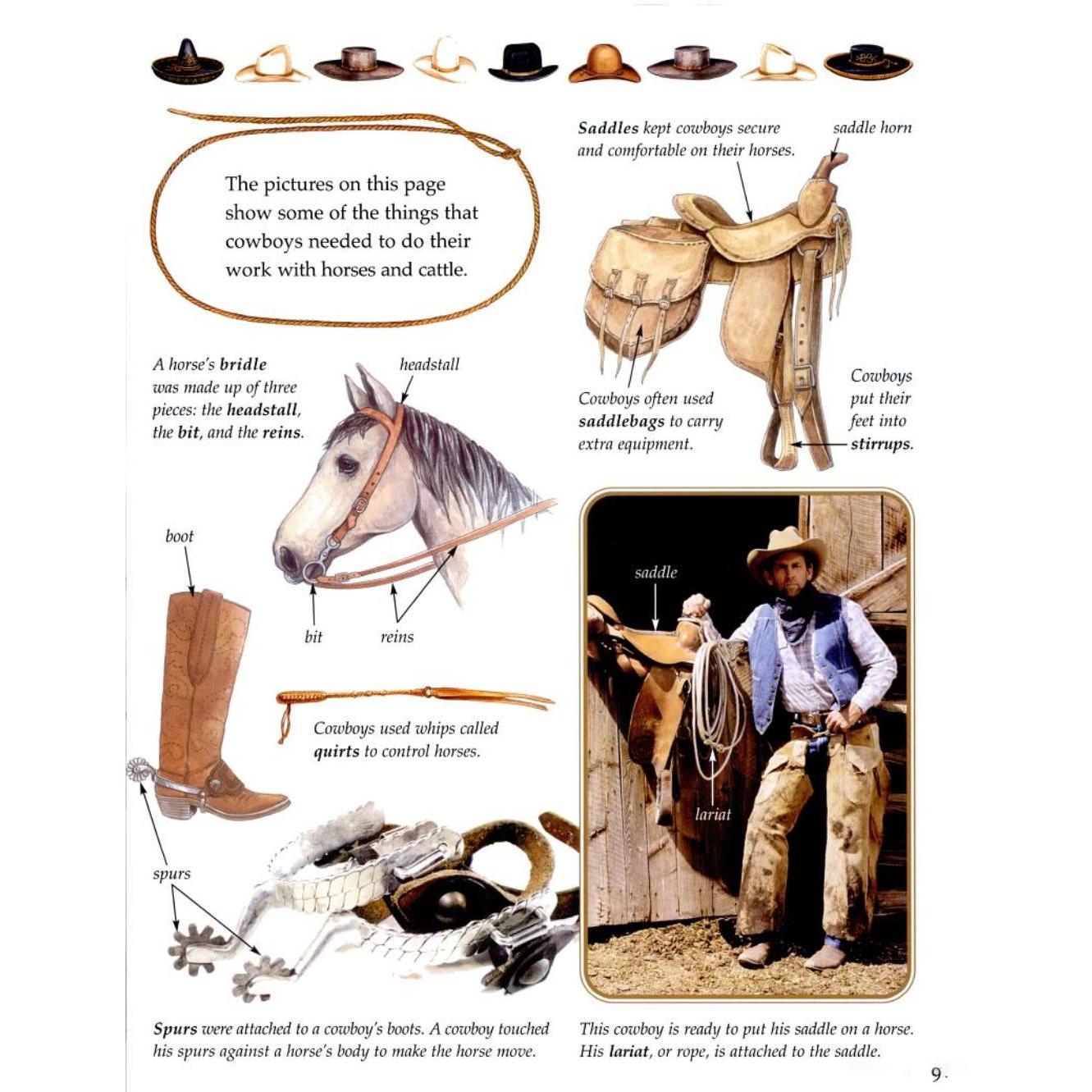A Visual Dictionary of the Old West by Bobbie Kalman