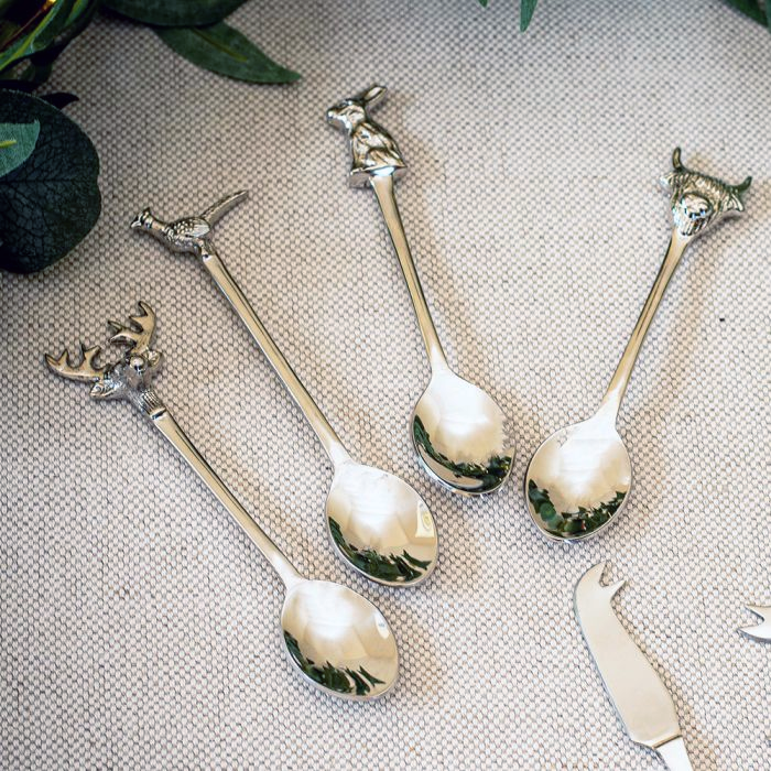 Country Animal Spoons - Set of 4