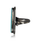 Oblong Sleeping Beauty Turquoise Lasso Ring