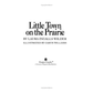 Little Town on the Prairie by Laura Ingalls Wilder (Little House Series, #7)