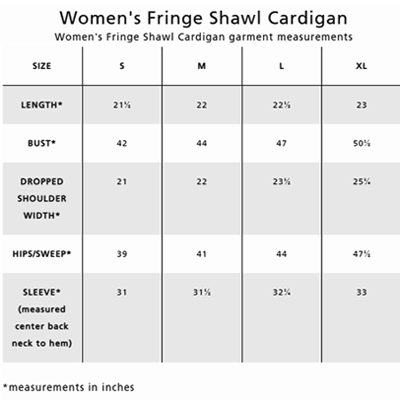 Pendleton Women's Fringe Shawl Cardigan