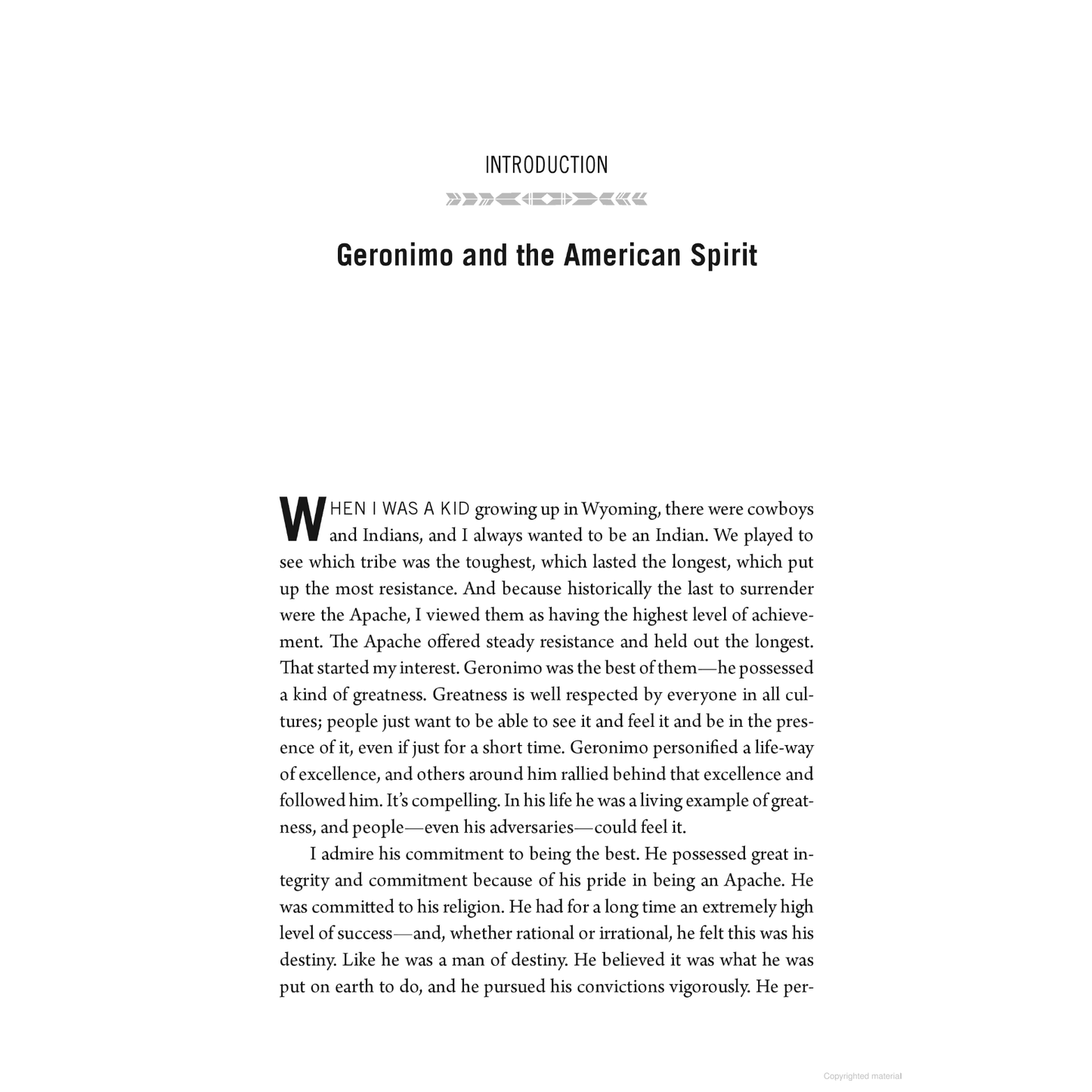 Geronimo: Leadership Strategies of an American Warrior by Mike Leach