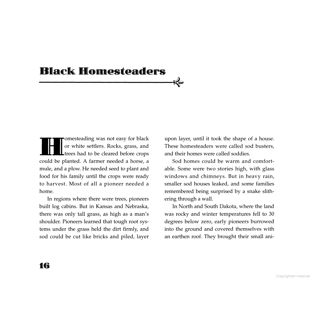 Black Frontiers: A History of African American Heroes in the Old West by Lillian Schlissel