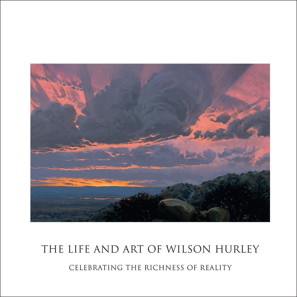 the life and art of wilson hurley celebrating the richness of reality artist biography art book coffee table book written by his wife Rosalyn Roembke Hurley landscapes trypticks at the national cowboy museum