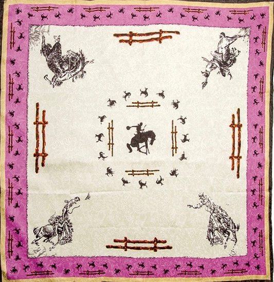 Fences Ivory Limited Edition Silk Wild Rag
