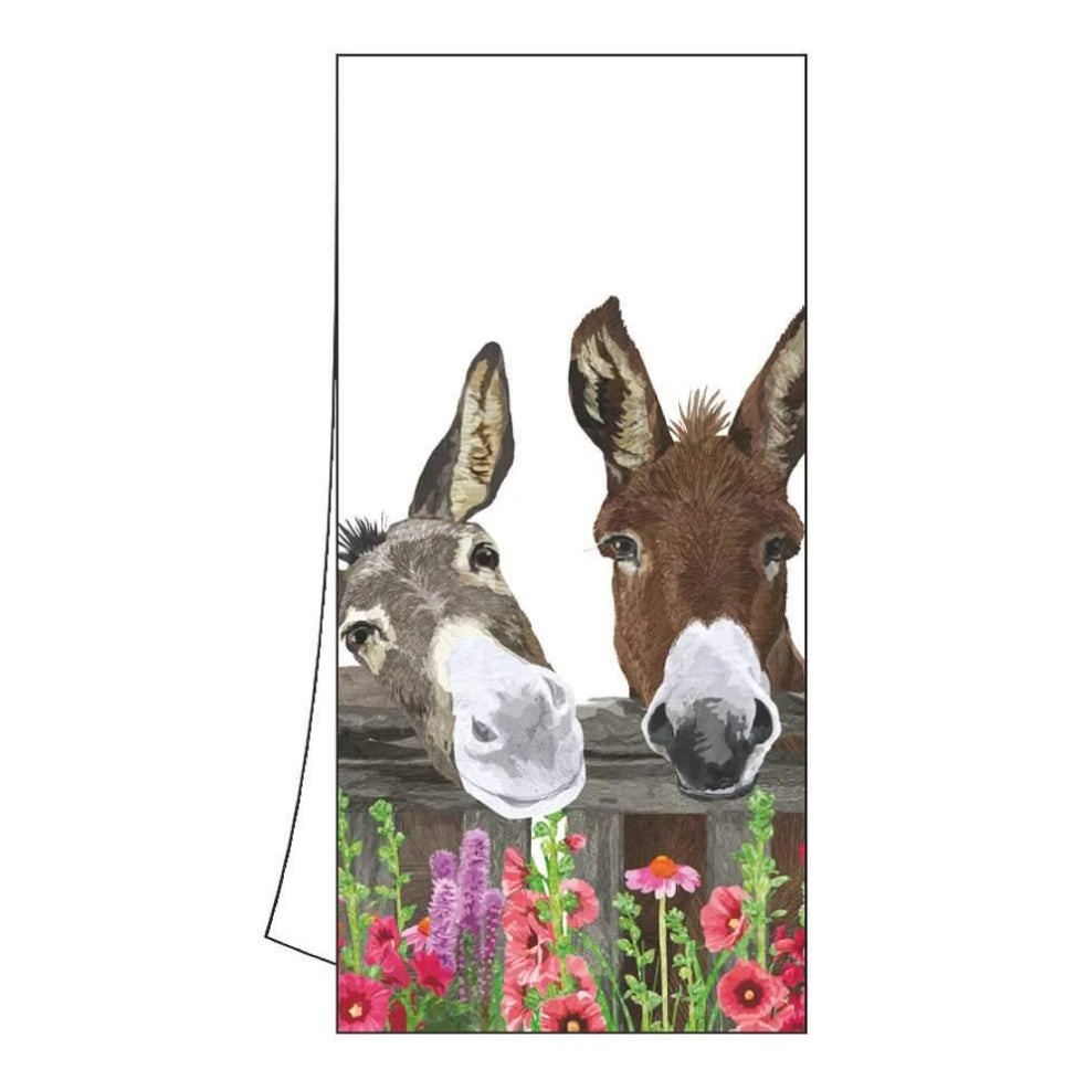 Peanut Butter & Jelly Kitchen Towel, Donkey Buddies