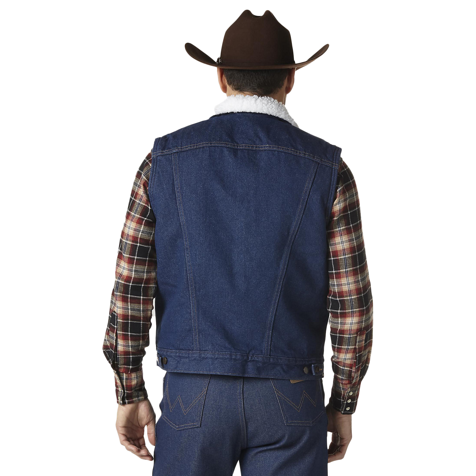 Cowboy on sale denim vest