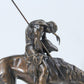 End of the Trail sculpture replica bronze statue marble base Fraser Native American horseback