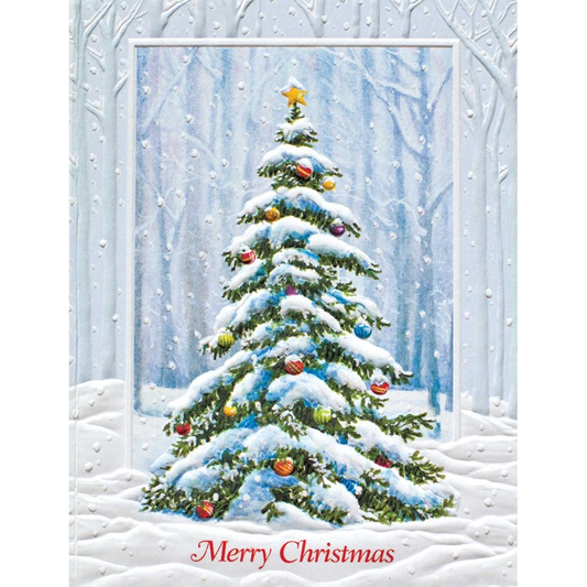 Celebration Tree II Christmas Cards - Box of 10